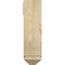 Ekena Millwork Westlake Arts and Crafts Rough Sawn Bracket w/ Offset Brace, Douglas Fir, 6"W x 18"D x 22"H BKT0604X18X22WTL03RDF - alternate 2